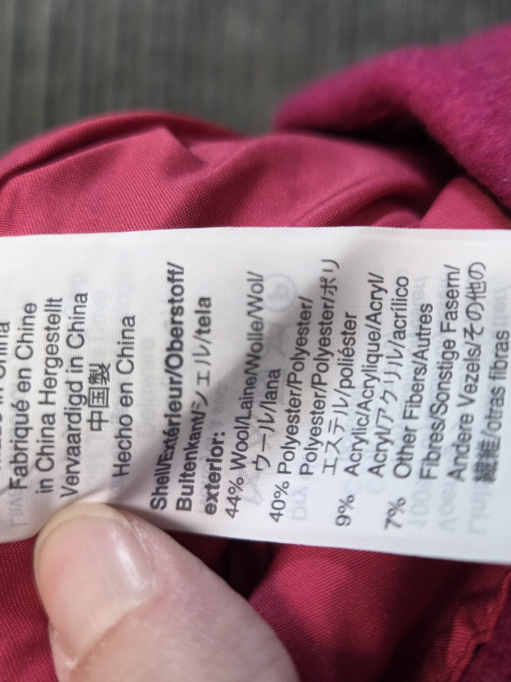 J. Crew Hot Pink Wool Pencil Skirt - Picture 3 of 4
